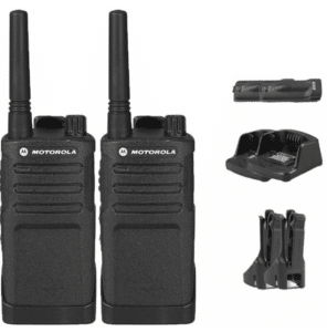 Motorola RMU2040 Business Two-Way Radio 2 Watts/4 Channels Military Spec 20 Floor Range